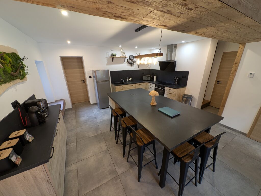 Cuisine du gîte Pipelette