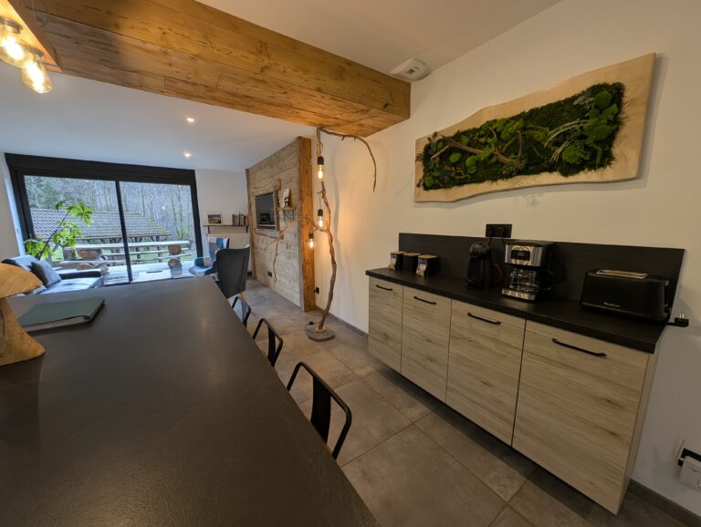 Espace cuisine Gîte Pipelette