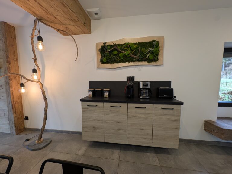 Espace petit-déjeuner